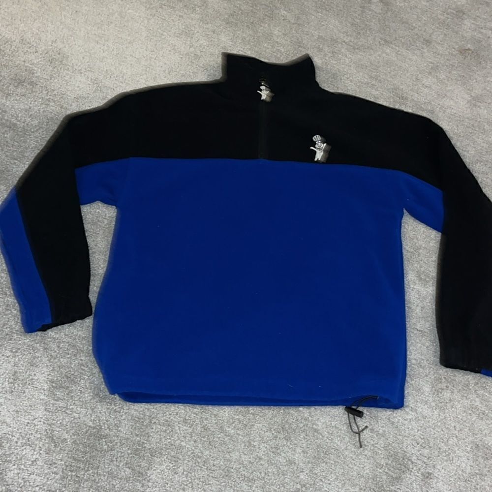 VTG 1999 Advanced Textiles Pillsbury Doughboy Embroidered Fleece Jacket size XL